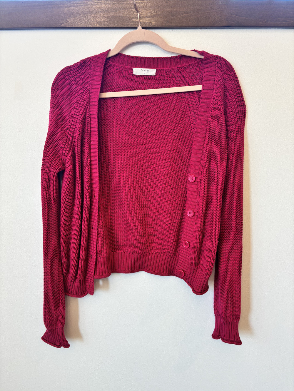 OGD Pink Cardigan